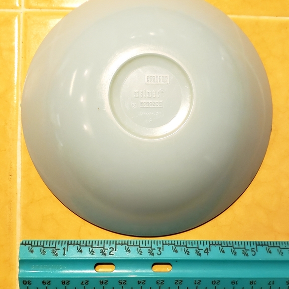 STETSON Countour Melmac by Stetson VTG MCM 5-¼ “ Berry Bowls - Set of 5 - Blue - Picture 5 of 9